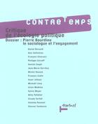Couverture du livre « Revue contre-temps t.4 ; critique de l'écologie politique » de  aux éditions Textuel
