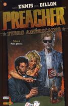 Couverture du livre « Preacher t.3 : fiers américains » de Garth Ennis et Steve Dillon aux éditions Panini