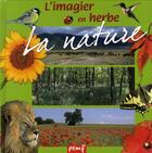 Couverture du livre « L'imagier en photo ; la nature » de Evelyne Boyard aux éditions Pemf