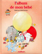 Couverture du livre « Album de mon bebe rose » de Joelle Boucher aux éditions Nathan