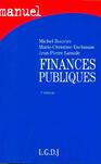 Couverture du livre « Finances publiques 7e (les) (7e édition) » de Bouvier/Esclassan aux éditions Lgdj