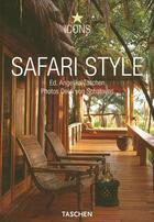 Couverture du livre « Safari style » de Christiane Reiter aux éditions Taschen