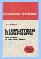 Couverture du livre « L'inflation rampante dans les pays de capitalisme évolué » de Jacques Valier aux éditions Cujas