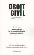 Couverture du livre « Droit civil t.5 ; les obligations » de Mireille Bacache-Gibeili aux éditions Economica