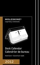 Couverture du livre « Calendrier de bureau 2012 » de Moleskine aux éditions Moleskine Papet