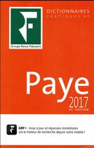 Couverture du livre « Paye (édition 2017) » de  aux éditions Revue Fiduciaire