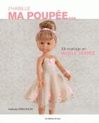 Couverture du livre « J'habille ma poupée ... jolie mariage en maille serrée » de Nathalie Perdoncin aux éditions De Saxe