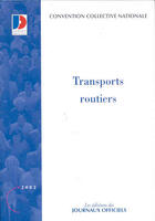 Couverture du livre « Transports routiers » de  aux éditions Documentation Francaise