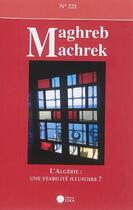 Couverture du livre « REVUE MAGHREB MACHREK » de Moisseron Jp aux éditions Eska