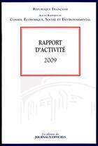 Couverture du livre « Rapport d'activité 2009 » de  aux éditions Documentation Francaise