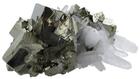 Couverture du livre « Amas pyrite et cristaux - 8,75 kg » de  aux éditions Dg-exodif