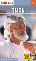Couverture du livre « GUIDE PETIT FUTE ; COUNTRY GUIDE ; Oman (édition 2019/2020) » de  aux éditions Le Petit Fute
