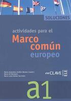 Couverture du livre « Marco Europeo A1 Corriges » de  aux éditions Cle International