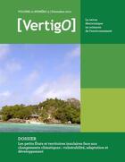 Couverture du livre « VERTIGO T.10/3 ; les petits États et territoires insulaires face aux changements climatiques : vulnérabilité, adaptation et développement » de Vertigo aux éditions Editions En Environnement