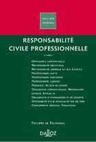 Couverture du livre « Responsabilité civile professionnelle (2e édition) » de Le Tourneau-P aux éditions Dalloz