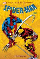Couverture du livre « Spider-Man : Intégrale vol.46 : 1987 » de David Micheline et Jim Owsley et Alan Kupperberg aux éditions Panini