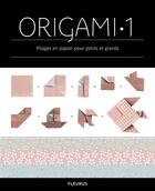 Couverture du livre « Origami t.1 ; pliage en papier pour petits et grands » de Zulal Ayture Scheele aux éditions Fleurus