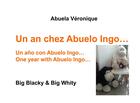 Couverture du livre « Un an chez Abuelo Ingo... : un ano con Abuelo Ingo ; one year with Abuelo Ingo » de Veronique Abuela aux éditions Books On Demand