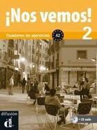 Couverture du livre « Nos vemos ! a2 cahier exercices + cd » de  aux éditions La Maison Des Langues