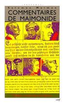 Couverture du livre « Commentaire de Maïmonide » de Salomon Maimon aux éditions Cerf