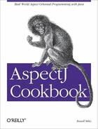 Couverture du livre « Aspectj cookbook » de Russell Miles aux éditions O Reilly & Ass