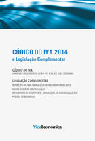 Couverture du livre « Código do IVA 2014 » de Vida Económica aux éditions Epagine