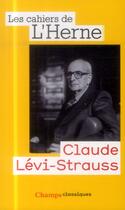 Couverture du livre « Claude Lévi-Strauss » de  aux éditions Flammarion