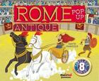 Couverture du livre « Rome antique pop-up (coll.historique pop-up) » de David Hawcock aux éditions Nuinui Jeunesse