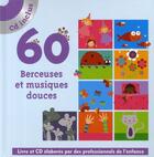 Couverture du livre « 60 berceuses et musiques douces » de  aux éditions Eveil Et Decouvertes