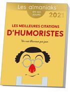 Couverture du livre « Les meilleures citations d'humoristes (édition 2021) » de  aux éditions Editions 365