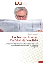 Couverture du livre « Les Roms en France : l'