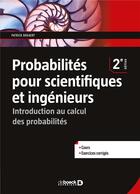 Couverture du livre « Probabilités pour scientifiques et ingénieurs » de Patrick Bogaert aux éditions De Boeck Superieur