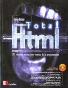 Couverture du livre « Total HTML : 383 solutions express » de Steven Holzner aux éditions Eyrolles