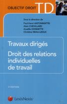 Couverture du livre « Travaux dirigés ; droit des relations individuelles de travail (5e édition) » de  aux éditions Lexisnexis