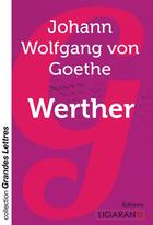 Couverture du livre « Werther » de Johann Wolfgang Von Goethe aux éditions Books On Demand
