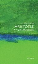 Couverture du livre « Aristotle: A Very Short Introduction » de Jonathan Barnes aux éditions Oup Oxford