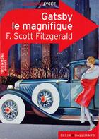 Couverture du livre « Gatsby le magnifique » de Francis Scott Fitzgerald aux éditions Belin Education