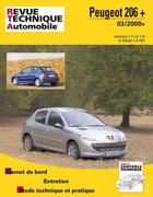 Couverture du livre « Peugeot 206 + - 03-2009> » de  aux éditions Etai
