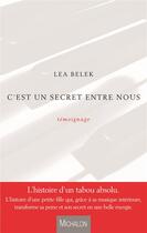 Couverture du livre « C'est un secret entre nous » de Lea Belek aux éditions Michalon