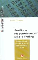 Couverture du livre « Ameliorer ses performances » de Gounant Herve aux éditions Gualino