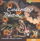 Couverture du livre « Country deco » de Caserini aux éditions De Vecchi
