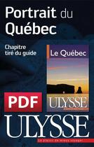 Couverture du livre « Portrait du Québec » de  aux éditions Ulysse