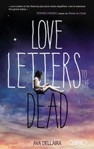 Couverture du livre « Love letters to the dead » de Ava Dellaira aux éditions Michel Lafon