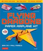 Couverture du livre « Flying dragons ; paper airplane kit » de  aux éditions Tuttle