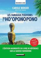 Couverture du livre « Ho'opono pono ; pratiquez la sagesse hawaïenne » de Carole Berger aux éditions Leduc