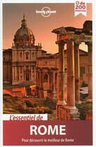 Couverture du livre « Rome (3e édition) » de Collectif Lonely Planet aux éditions Lonely Planet France