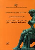 Couverture du livre « La chrestomathie arabe ; ou extrait de divers écrivains arabes tant en prose qu'en vers » de Silvestre De Sacy An aux éditions Puf