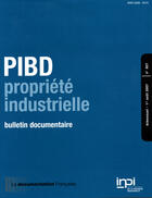 Couverture du livre « PIBD T.857 » de  aux éditions Documentation Francaise