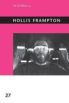 Couverture du livre « Hollis Frampton » de Michael Zryd aux éditions Mit Press
