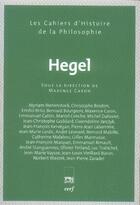 Couverture du livre « Hegel » de  aux éditions Cerf